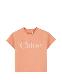 CHLOE-CHLOE LOGO T-SHIRT