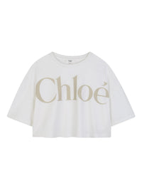 CHLOE-CHLOE LOGO T-SHIRT
