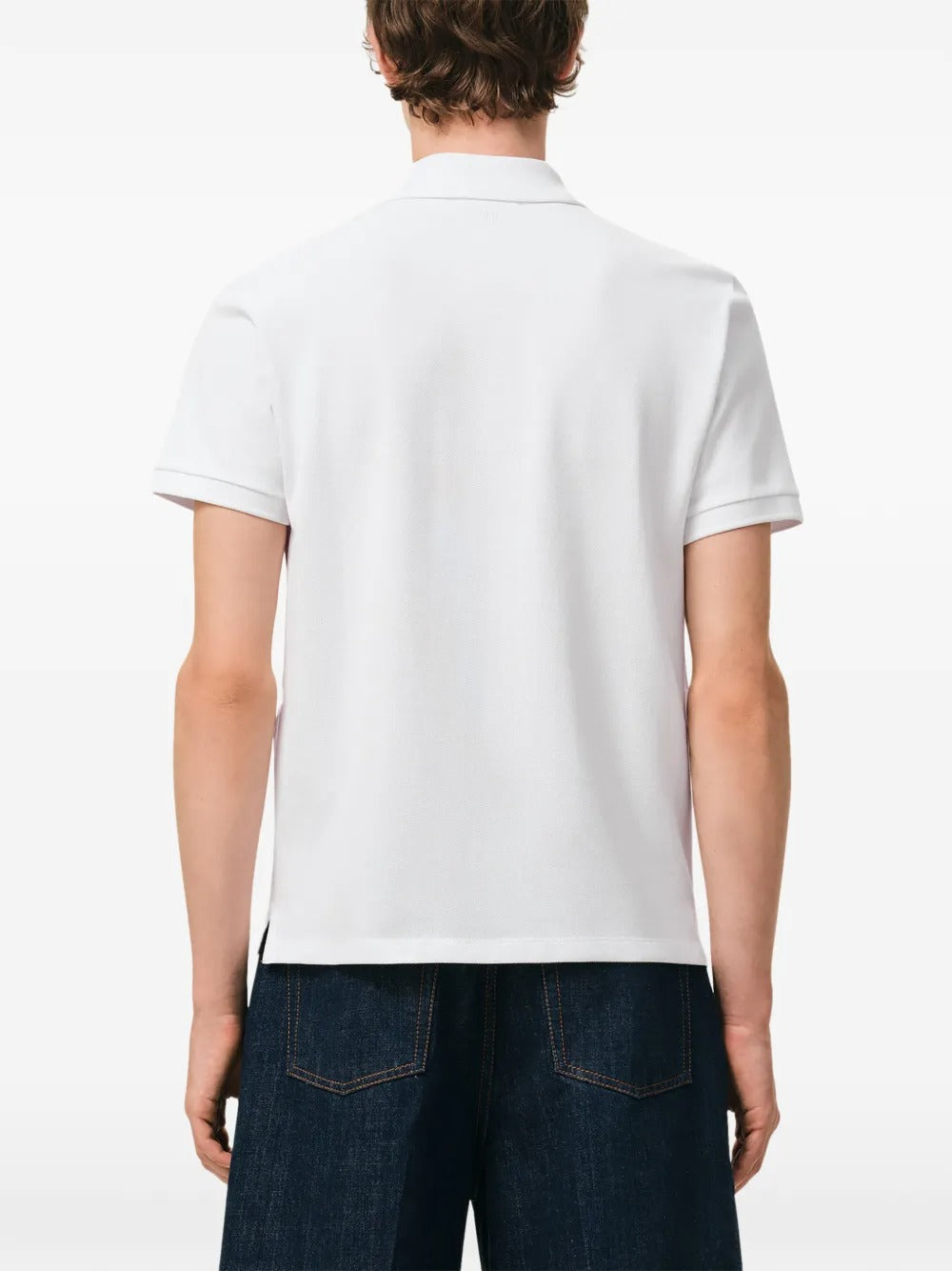 AMI PARIS CONTRAST ADC POLO