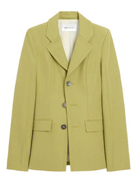 AMI PARIS SINGLE BREASTED FITTED JACKET