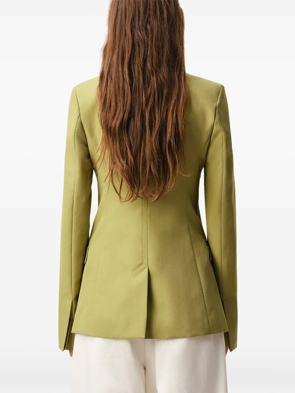 AMI PARIS SINGLE BREASTED FITTED JACKET