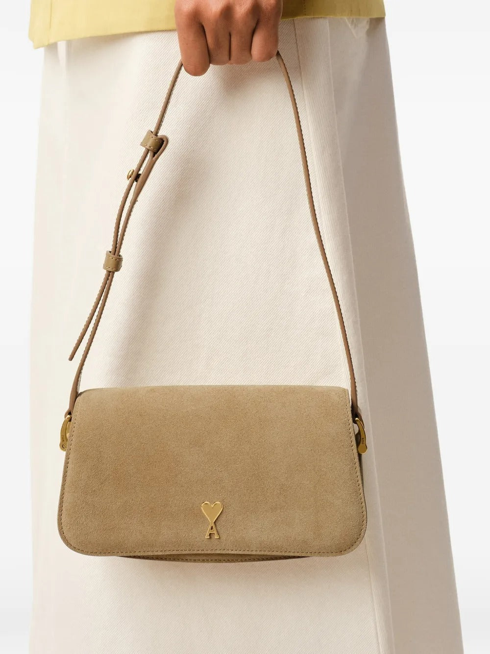 AMI PARIS SHOULDER PARIS BAG