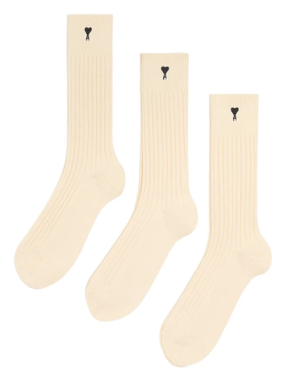 AMI PARIS 3 PACK SOCKS