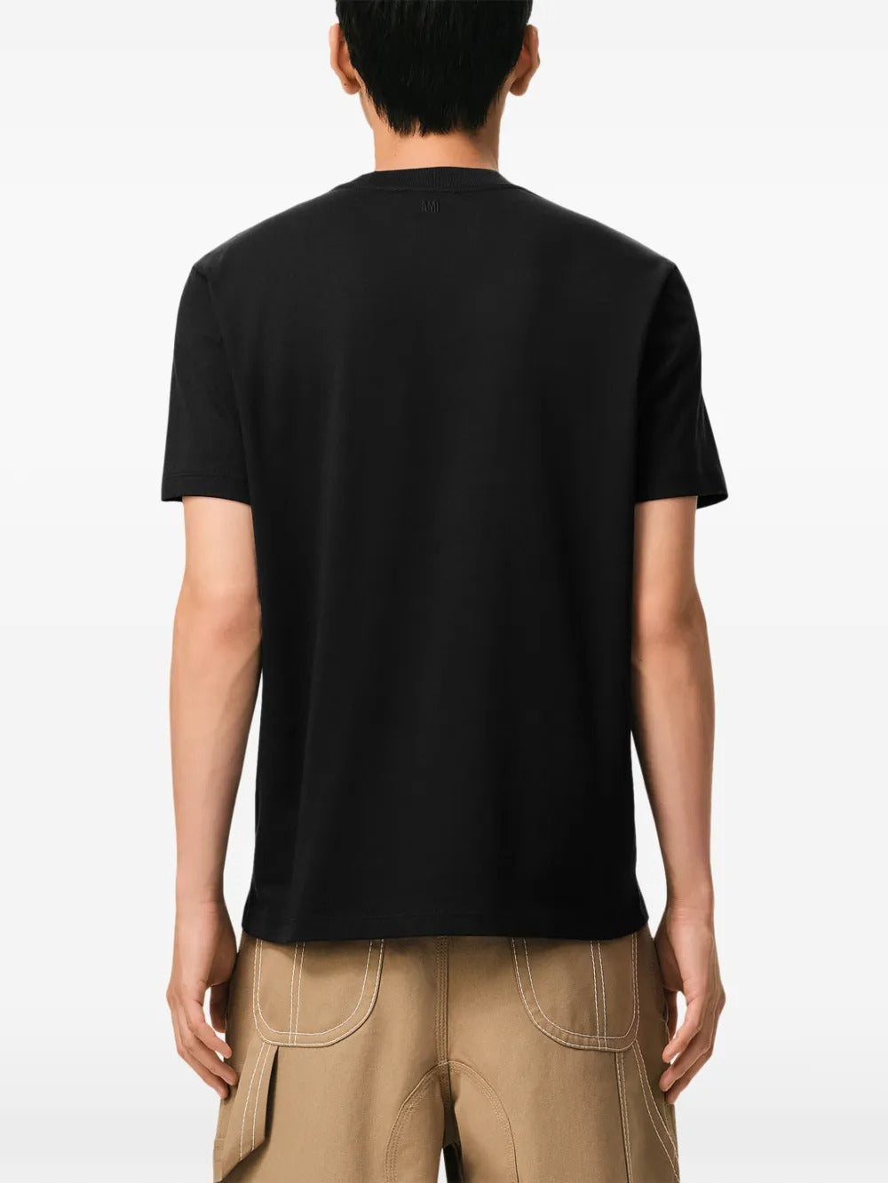 AMI PARIS CONTRASTED ADC TSHIRT