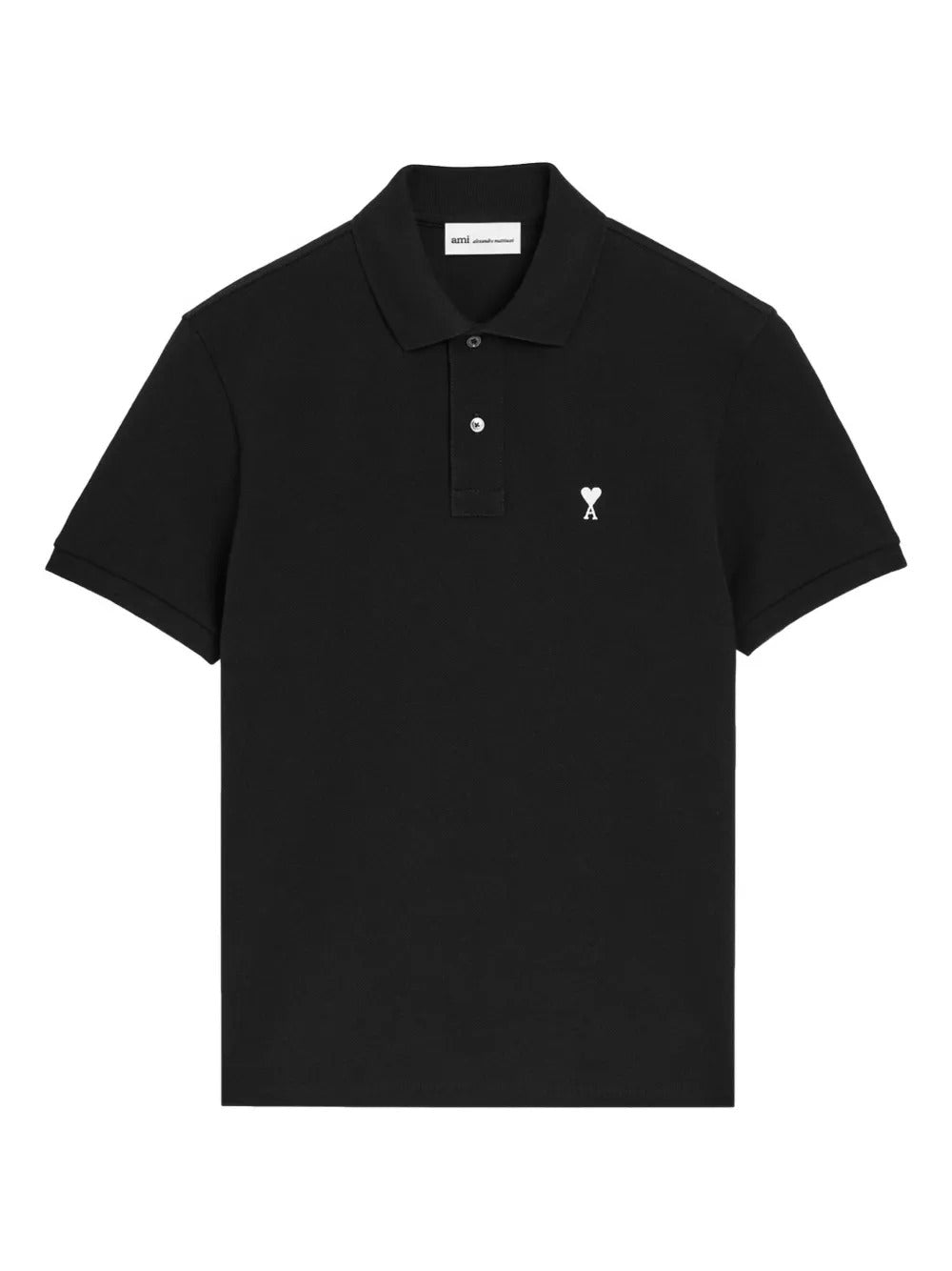 AMI PARIS CONTRAST ADC POLO