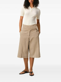 AMI PARIS WRAPPED BELTED BERMUDA