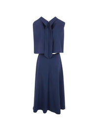 ASPESI DRAPED MIDI DRESS