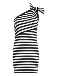 PATOU ONE SHOULDER MINI DRESS