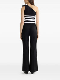 PATOU STRIPES ONE SHOULDER TOP