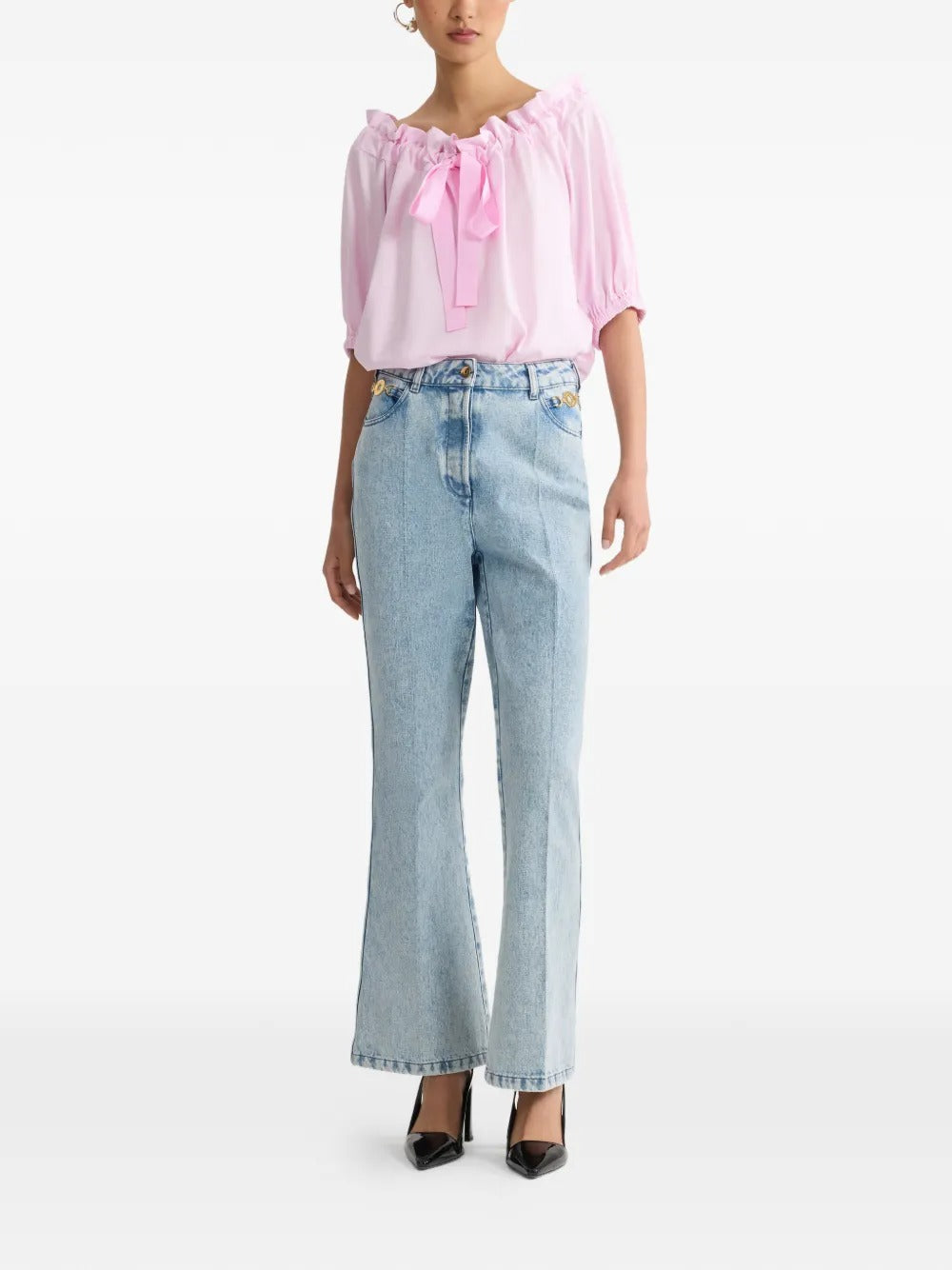 PATOU VOLUME JERSEY TOP