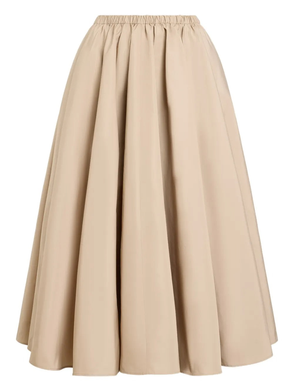 PATOU ELASTICATED MIDI SKIRT