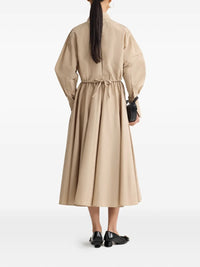 PATOU ELASTICATED MIDI SKIRT