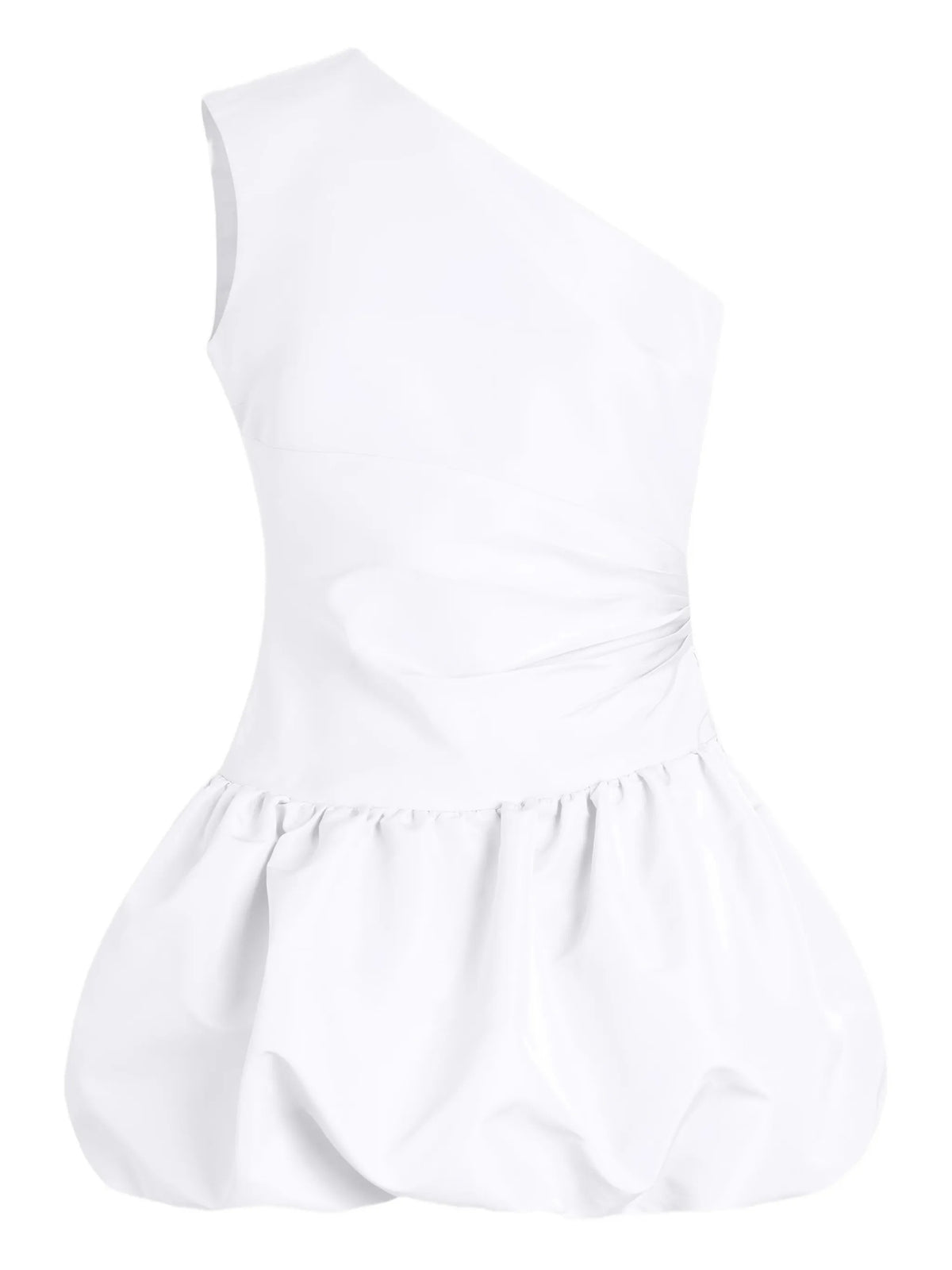 PATOU ONE SHOULDER BLOOMER MINI