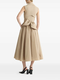 PATOU DRAPED  MIDI DRESS