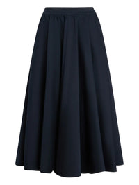 PATOU ELASTICATED MIDI SKIRT