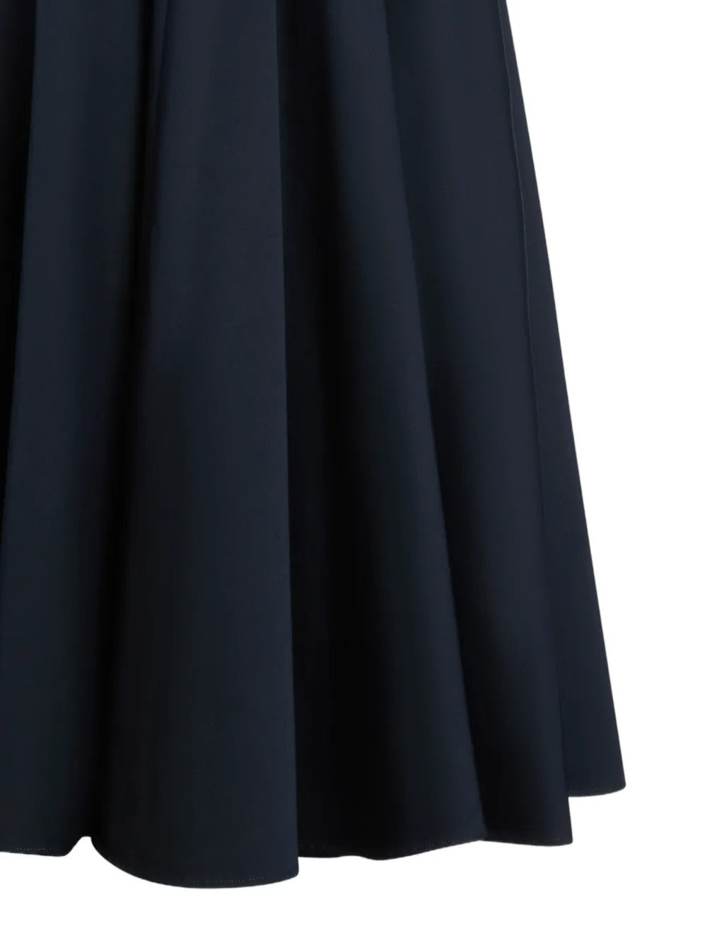 PATOU ELASTICATED MIDI SKIRT