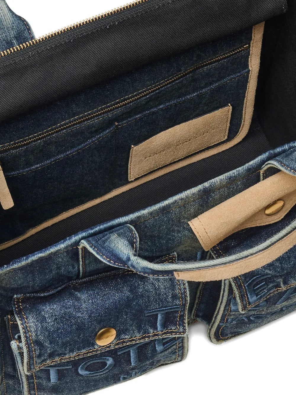 MARC JACOBS THE DENIM MEDIUM CARGO TOTE