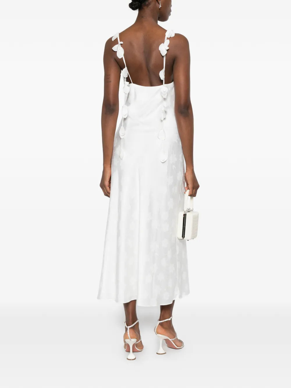 ROTATE MIDI SLIP DRESS