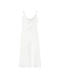 ROTATE MIDI SLIP DRESS