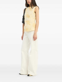 ROTATE FLOWER SLEEVELESS TOP