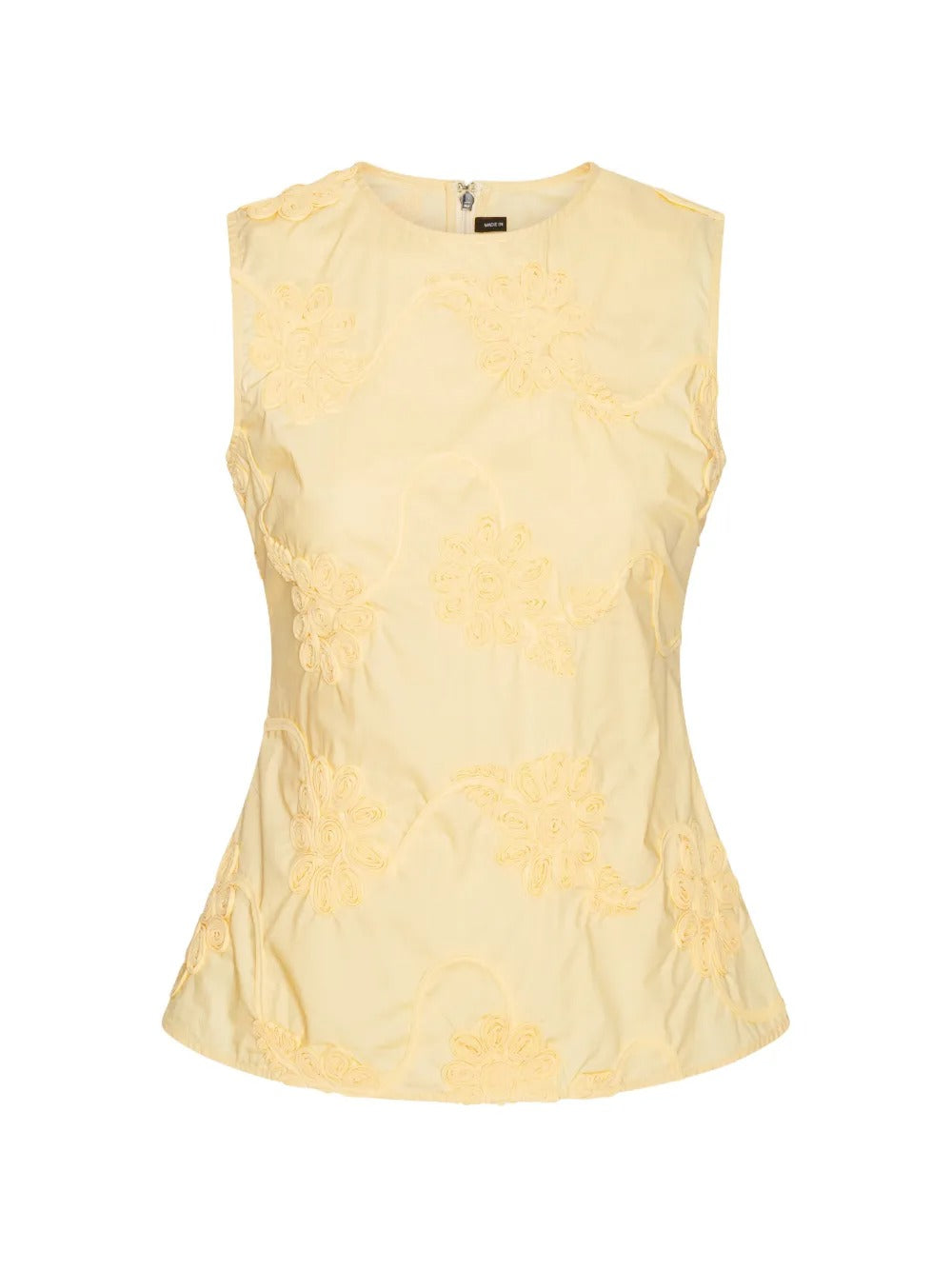 ROTATE FLOWER SLEEVELESS TOP