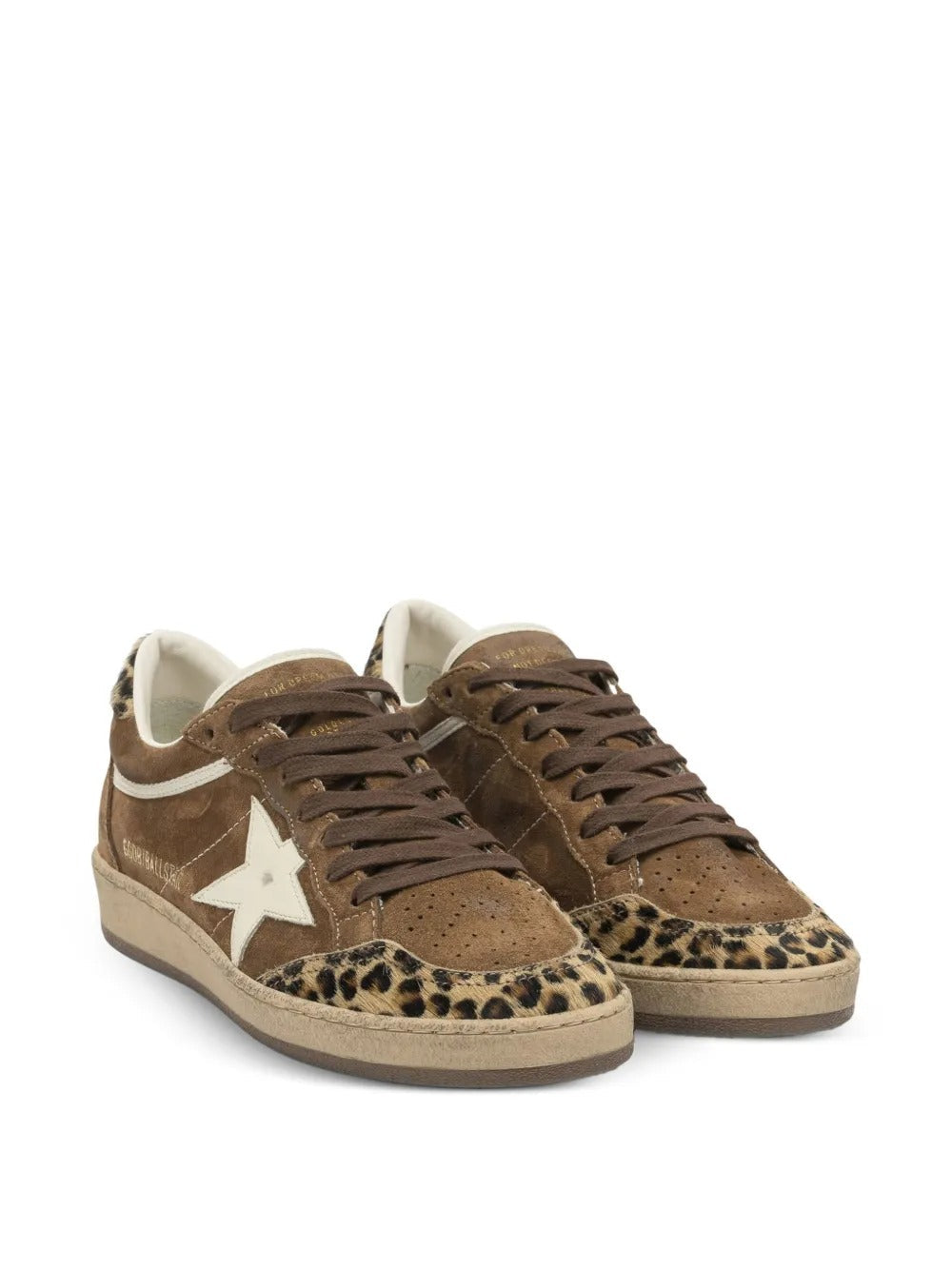 GOLDEN GOOSE BALL STAR LEOPARD