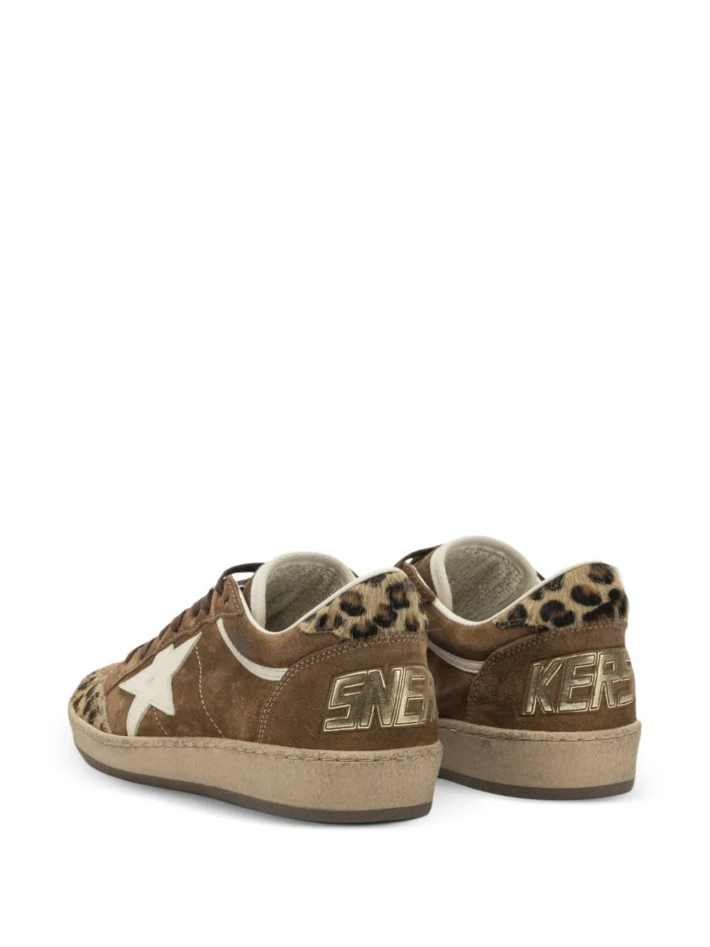 GOLDEN GOOSE BALL STAR LEOPARD