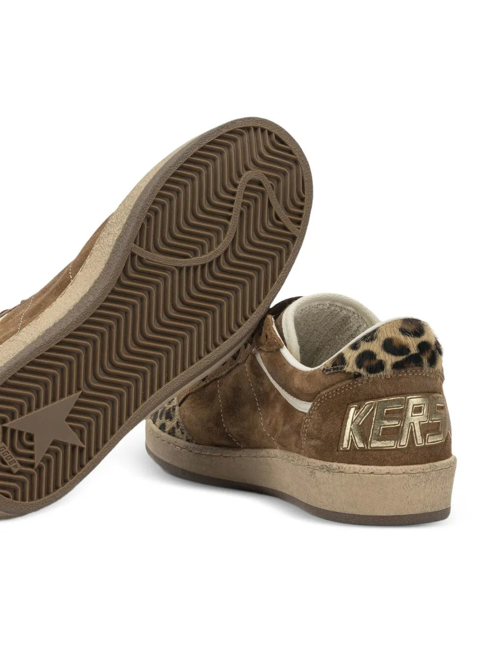 GOLDEN GOOSE BALL STAR LEOPARD