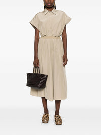FORTE FORTE TAFFETA SLEEVELESS SHIRT