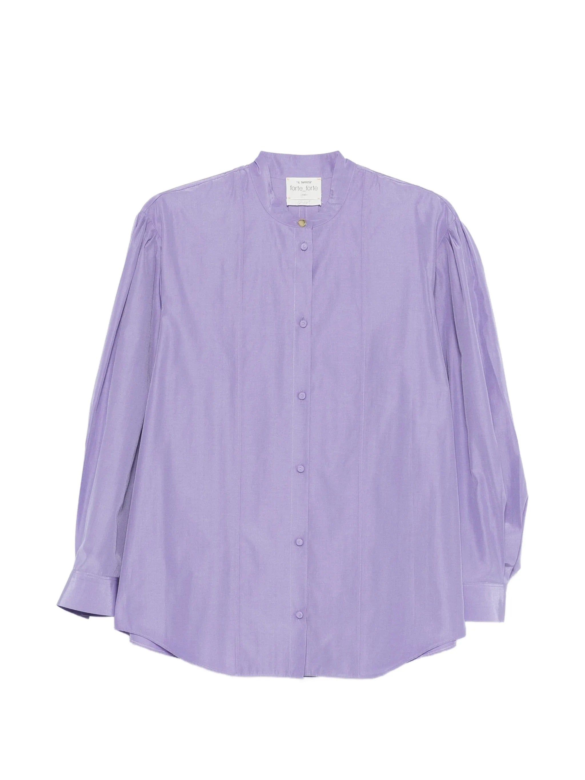 FORTE FORTE TAFFETTA SHIRT