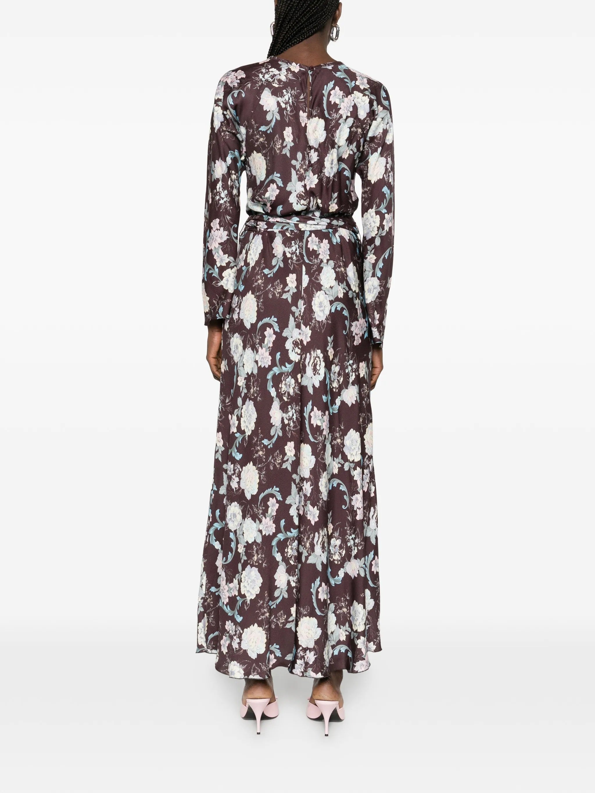 FORTE FORTE FLORAL PRINTED DRESS