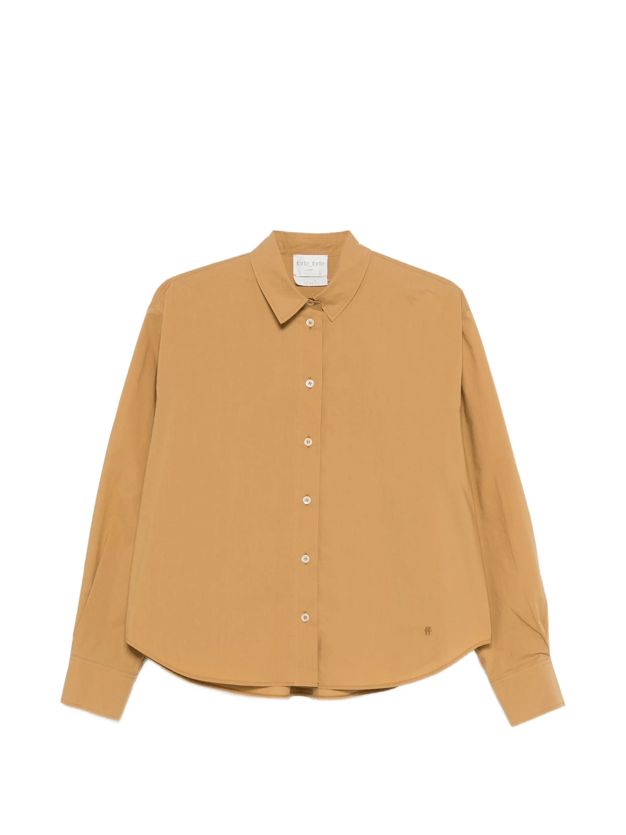 FORTE FORTE CROPPED SHIRT