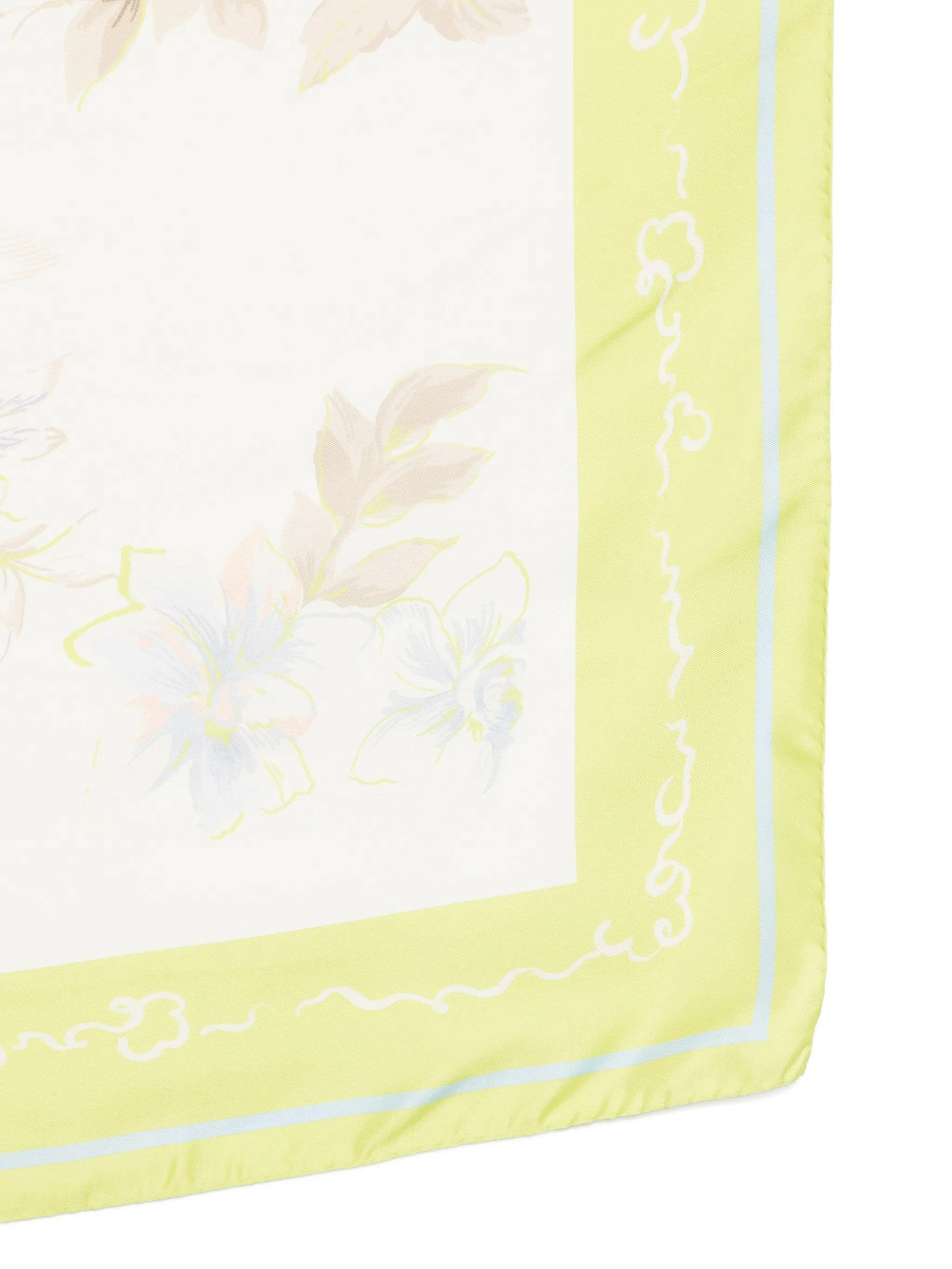 FORTE FORTE PEONIA PRINTED SCARF