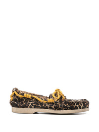 GOLDEN GOOSE LEOPARD CRUISE LOAFERS