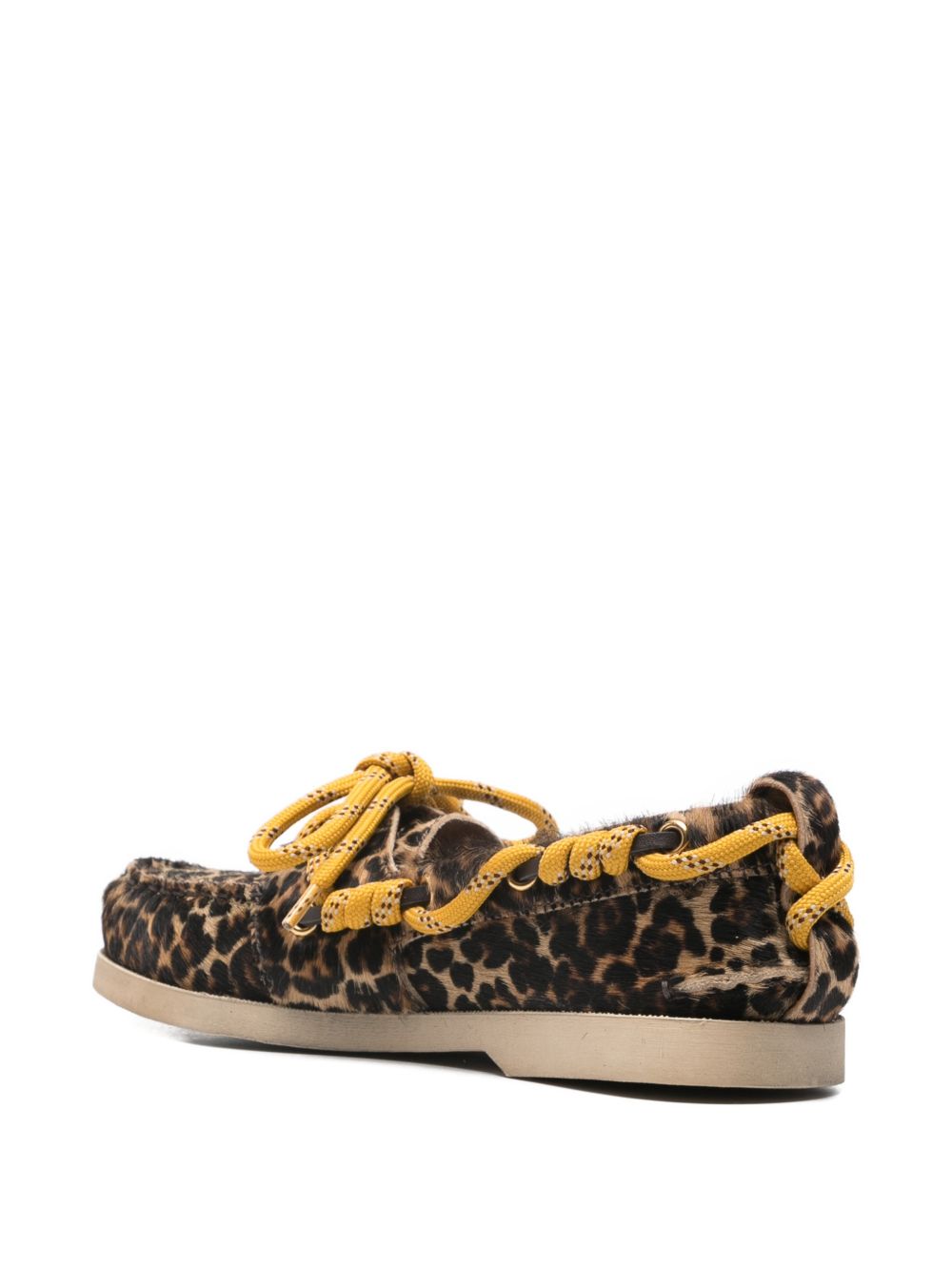 GOLDEN GOOSE LEOPARD CRUISE LOAFERS