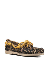 GOLDEN GOOSE LEOPARD CRUISE LOAFERS