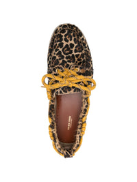 GOLDEN GOOSE LEOPARD CRUISE LOAFERS