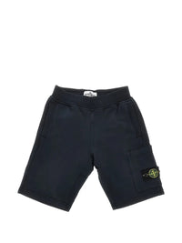 STONE ISLAND LOGO SHORTS