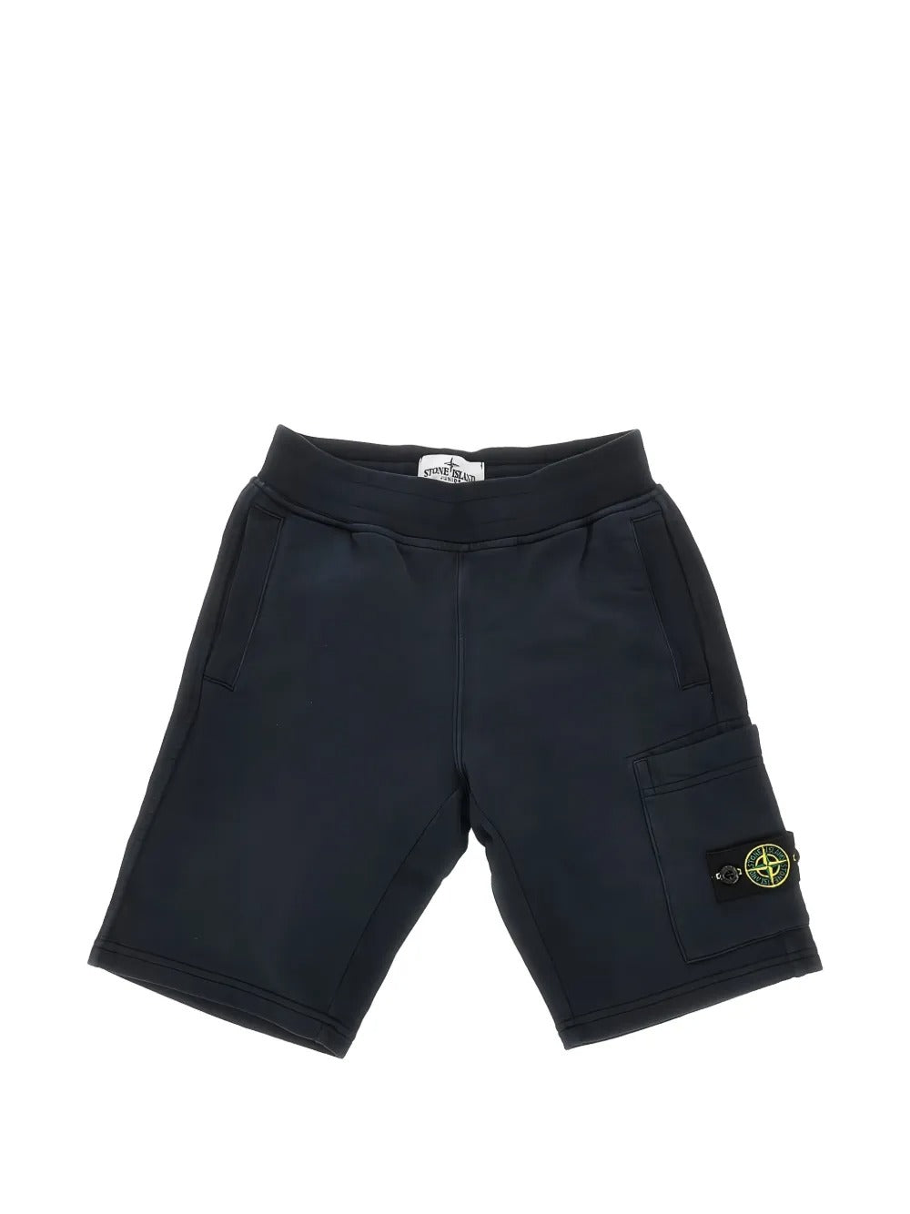 STONE ISLAND LOGO SHORTS