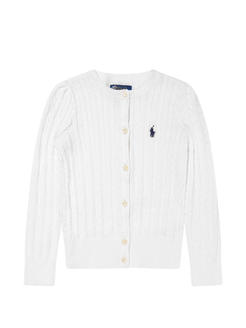 POLO RALPH LAUREN MINI CABLE CARDIGAN