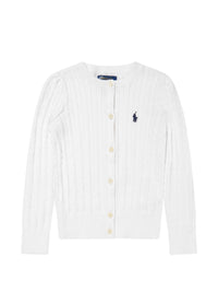 POLO RALPH LAUREN MINI CABLE CARDIGAN