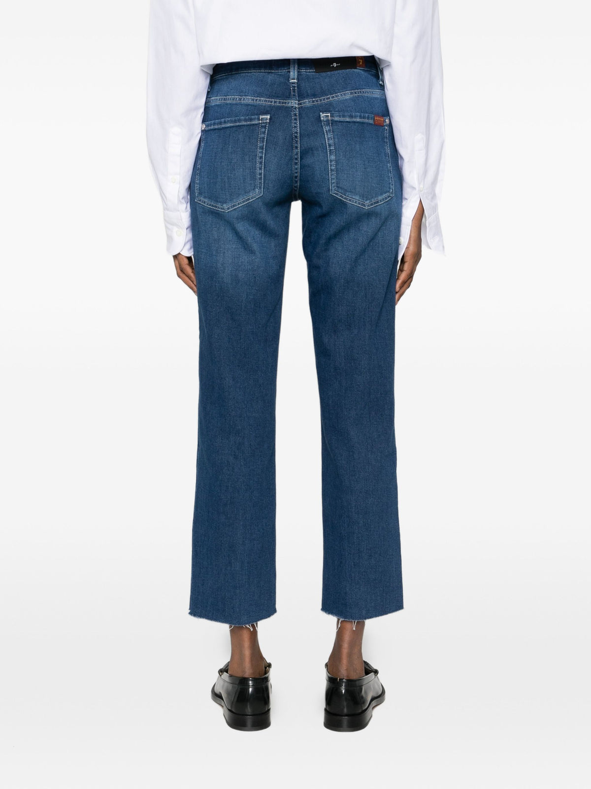 7 FOR ALL MANKIND CALIE STRAIGHT ANKLE