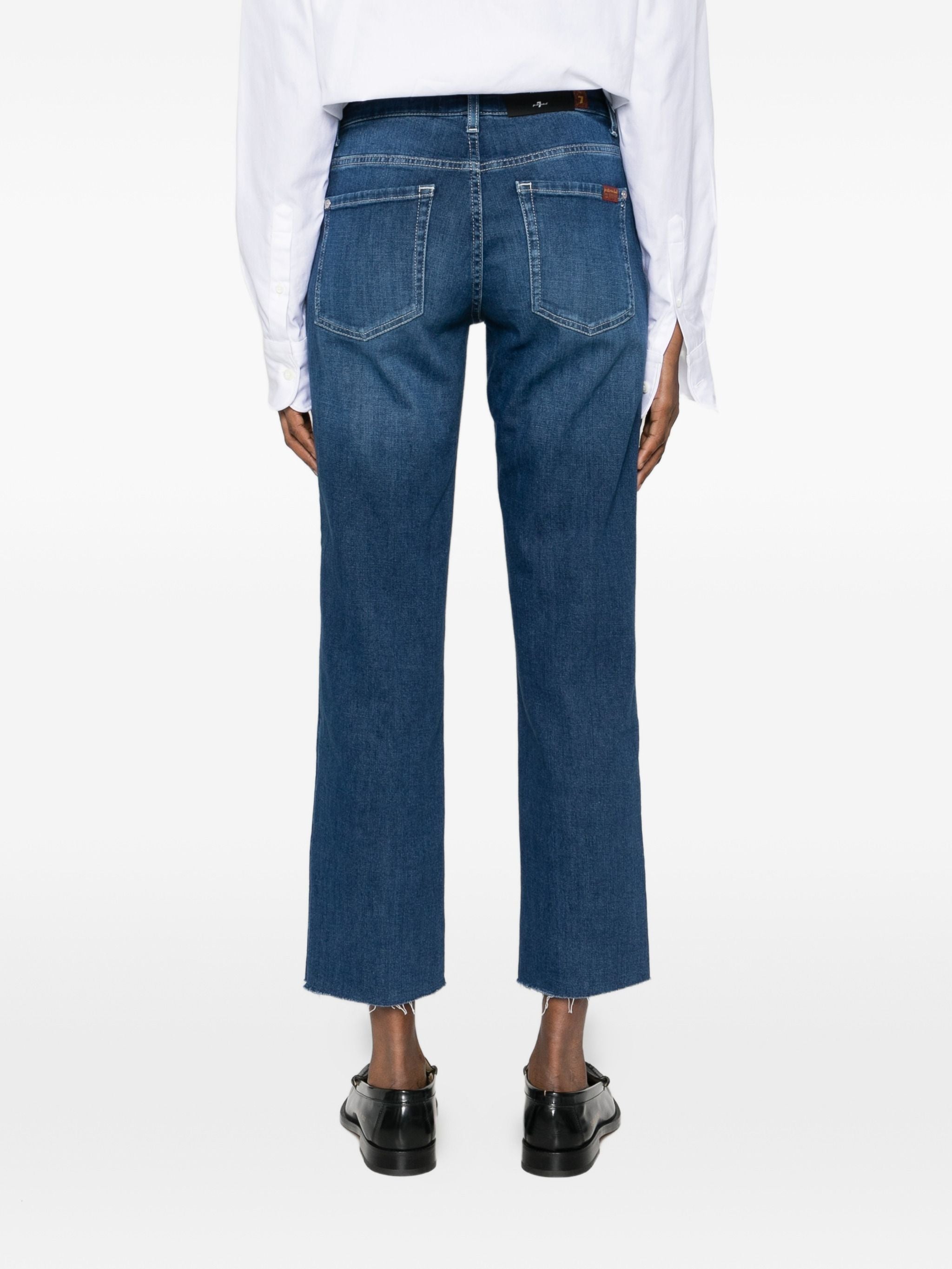 7 FOR ALL MANKIND CALIE STRAIGHT ANKLE