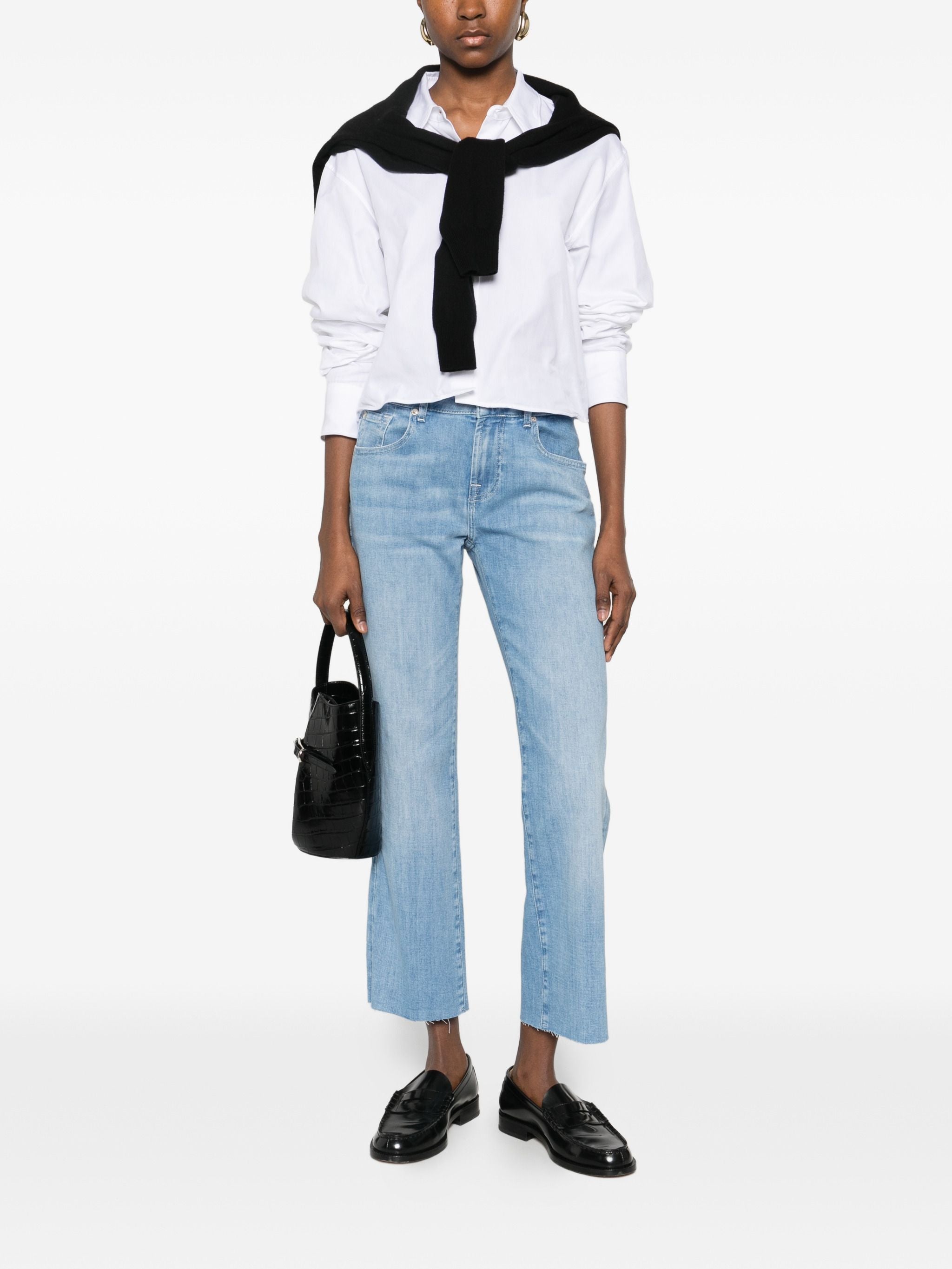 7 FOR ALL MANKIND CALIE STRAIGHT ANKLE