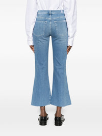 7 FOR ALL MANKIND CROPPED DOJO RAW CUT