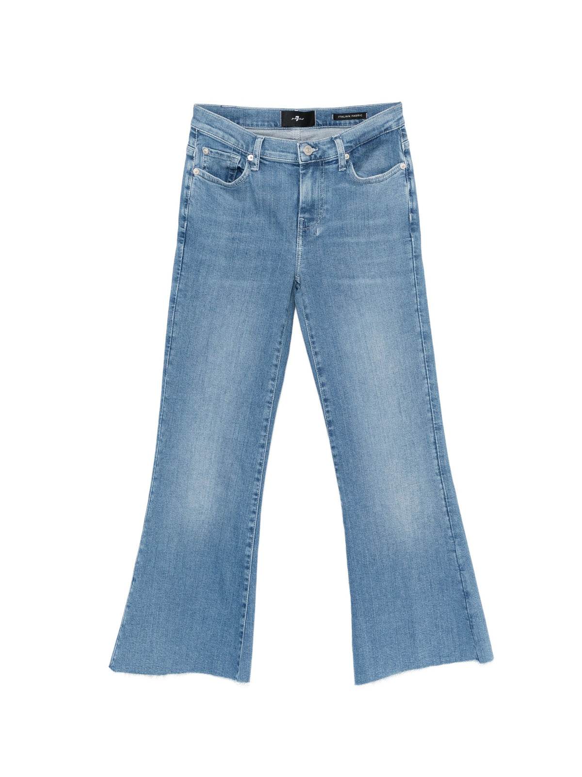 7 FOR ALL MANKIND CROPPED DOJO RAW CUT