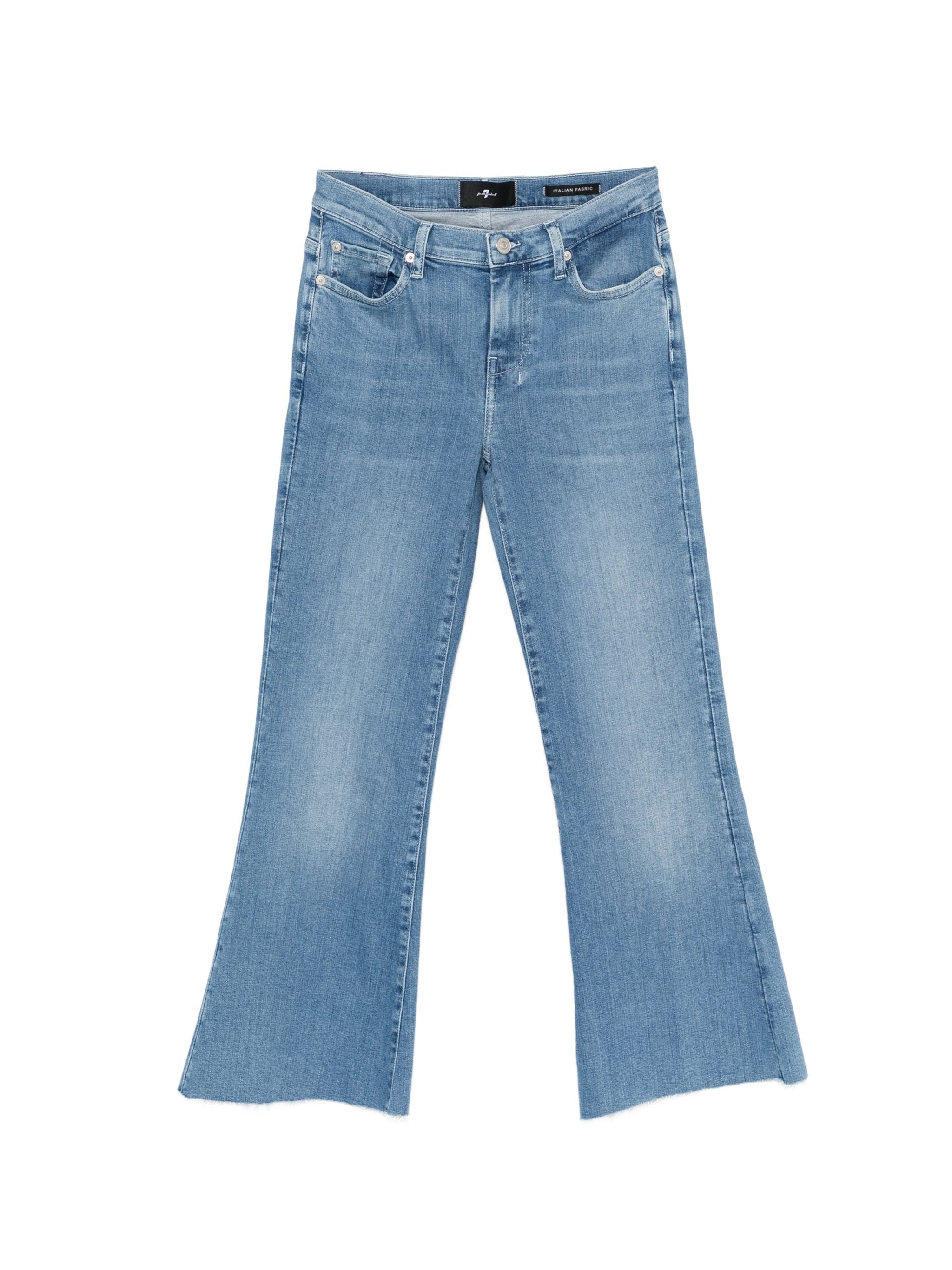 7 FOR ALL MANKIND CROPPED DOJO RAW CUT