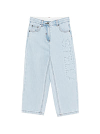 STELLA MC CARTNEY EMBROIDERED JEANS