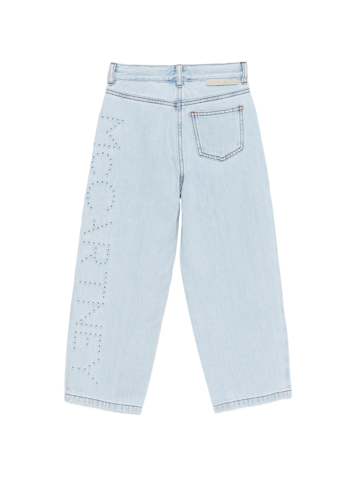 STELLA MC CARTNEY EMBROIDERED JEANS