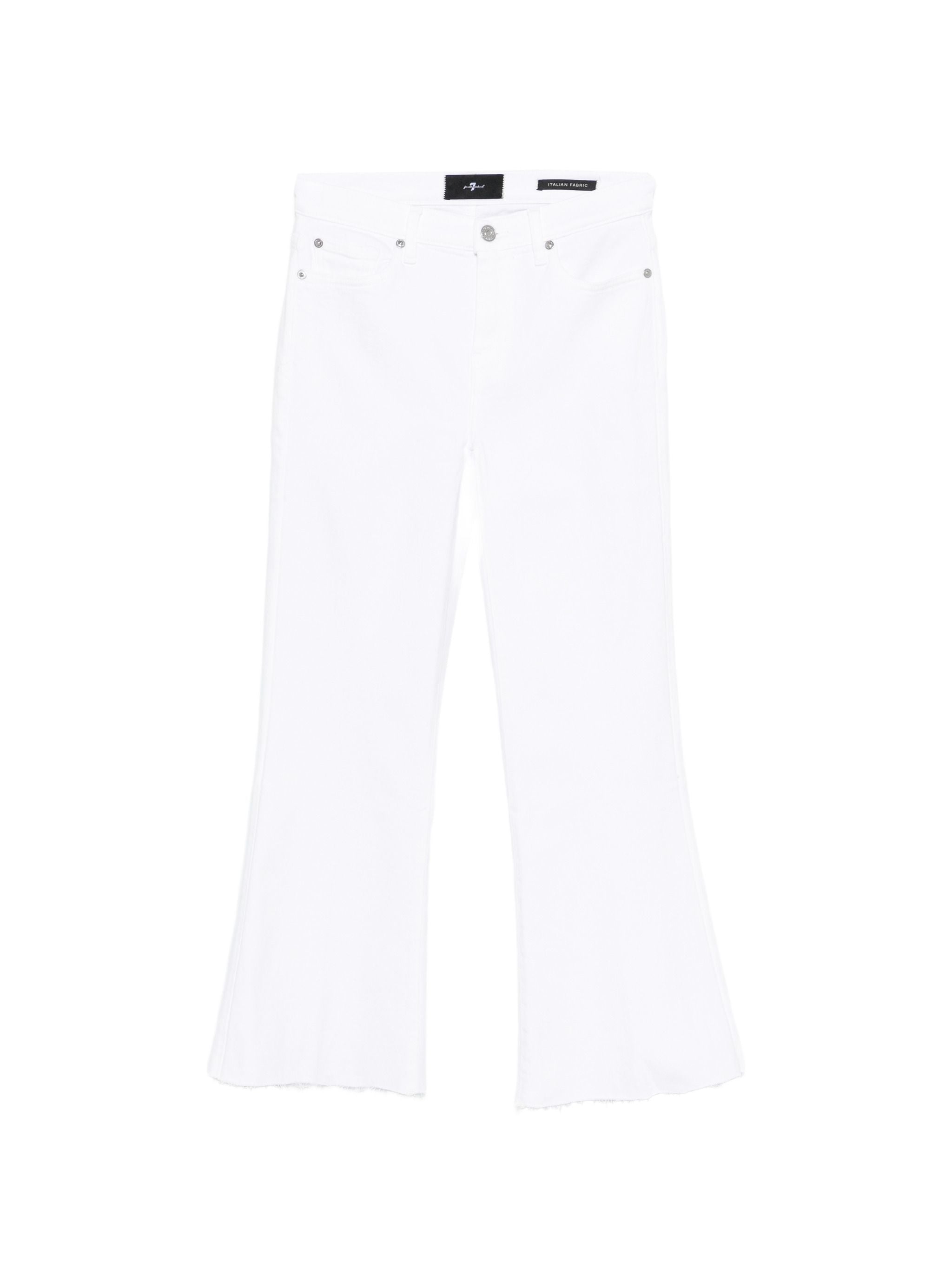7 FOR ALL MANKIND CROPPED DOJO RAW CUT